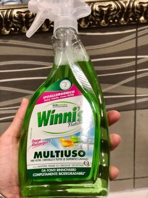 Winni's ablaktisztító - környezetbarát tisztítószerek a háztartásban